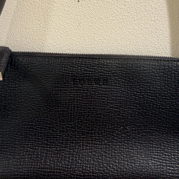 Loewe Women's Brown Leather Shoulder Bag Y2K - Picture 3 of 7